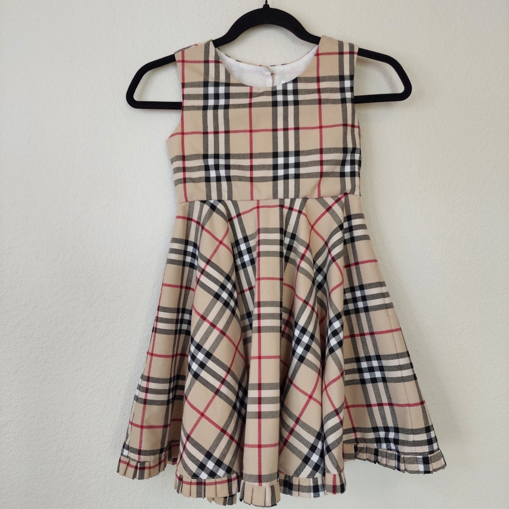 DollCake Vintage Burberry Print‎ Dress
